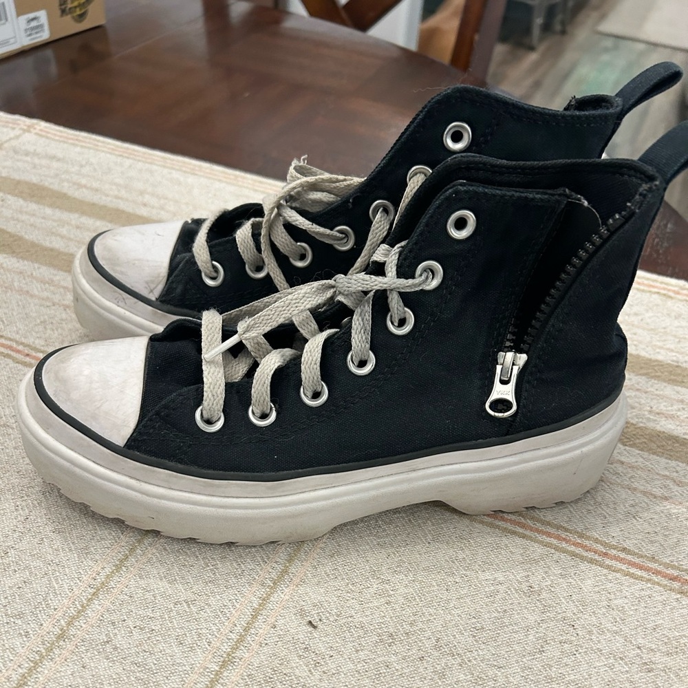 Platform converse kids 4 womens 6